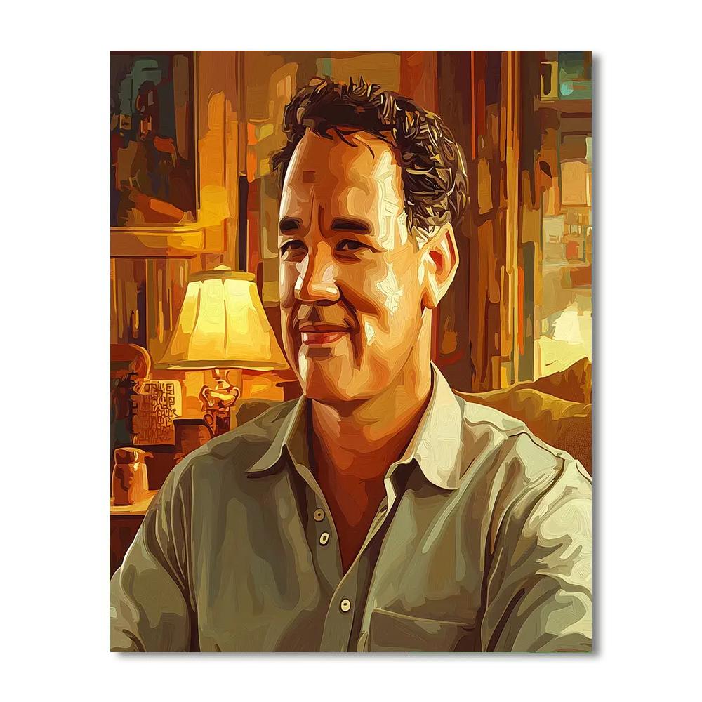 Tom Hanks: The Heartbeat Of Hollywood's Everyman Numbered Painting Kits
