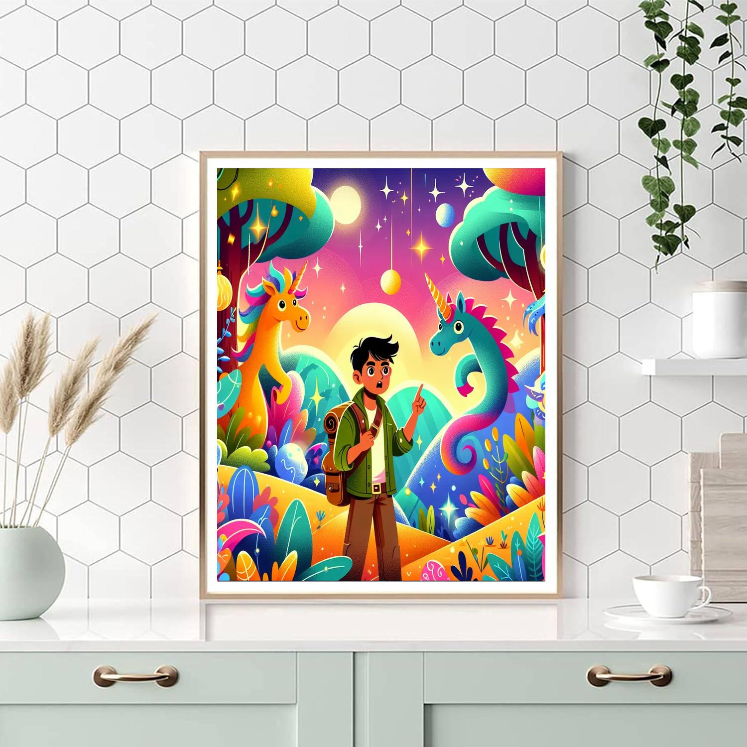 Enchanted Expedition Paint By Numbers Art