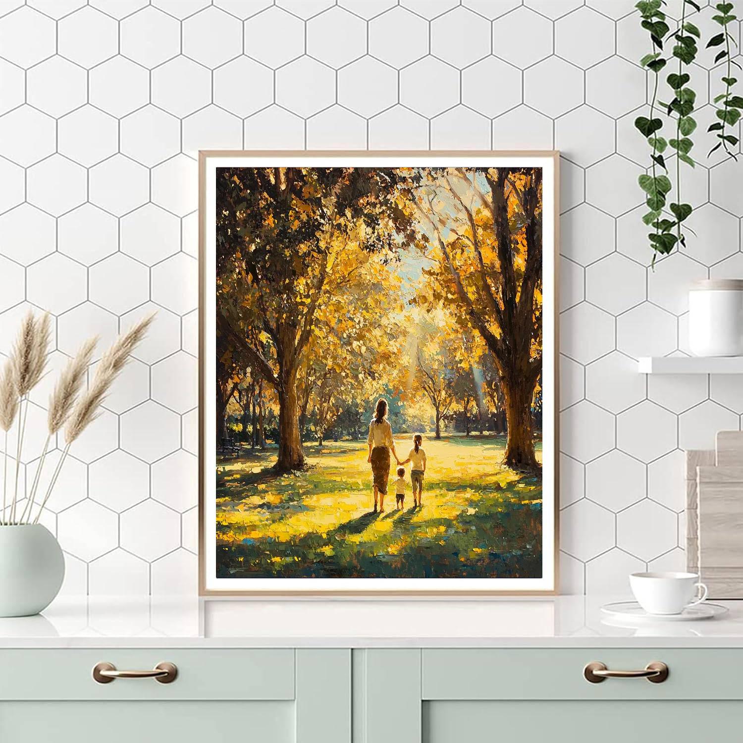 Sunlit Strolls Paint By Number