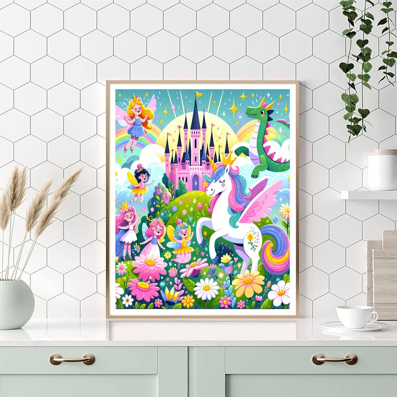 Magical Creature Kingdom Numbered Painting Kits