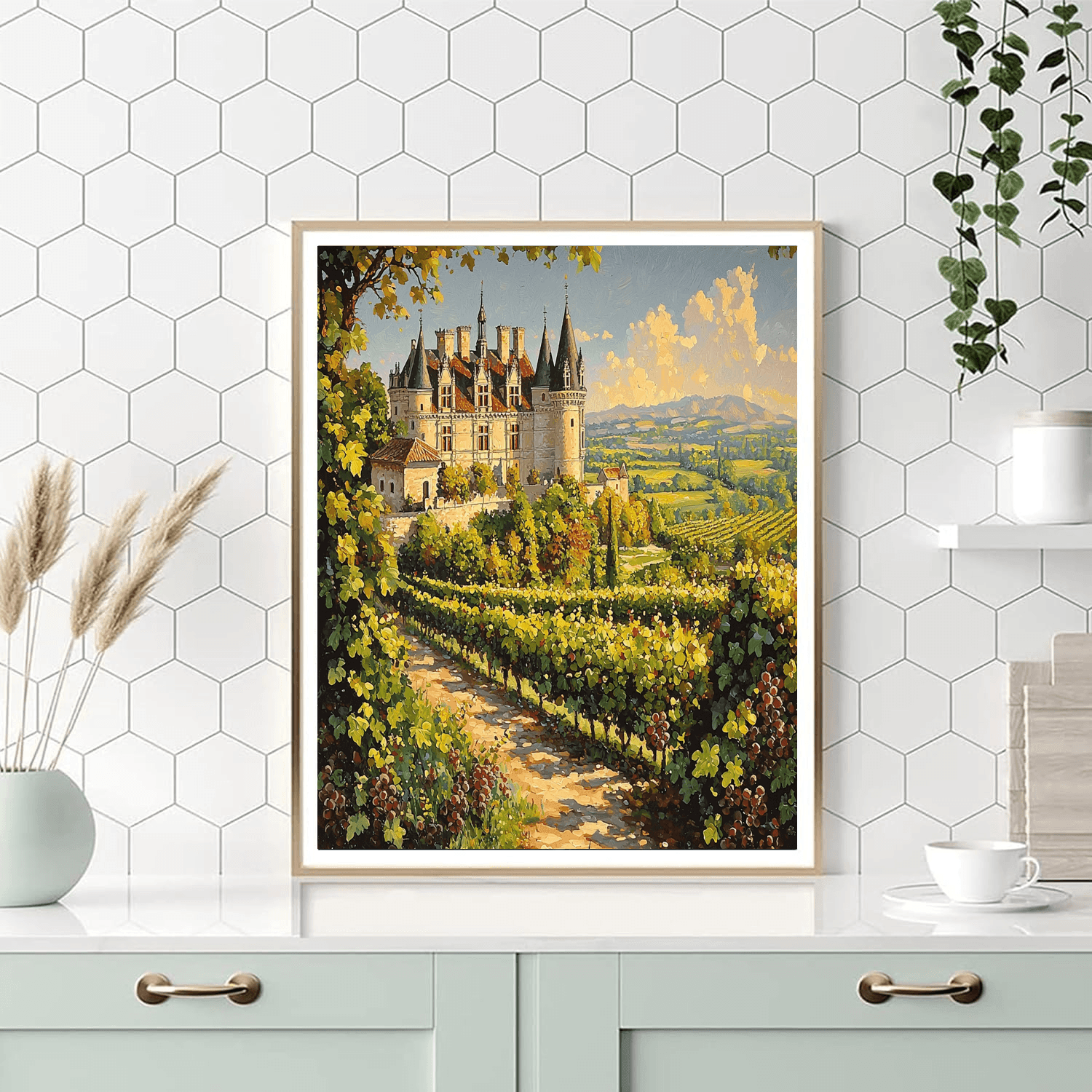 Loire Valley Castles - France Paint By Numbers