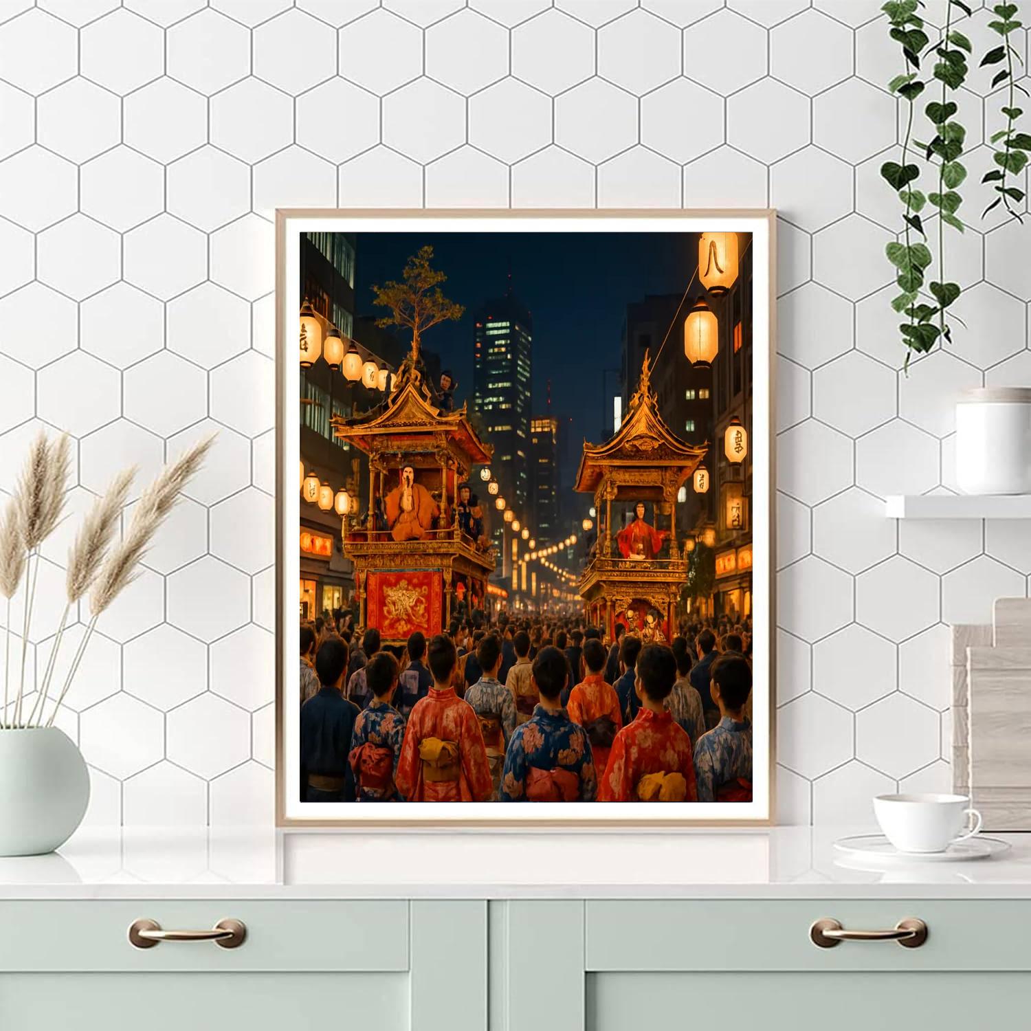 Gion Festival - Tokyo Paint By Number
