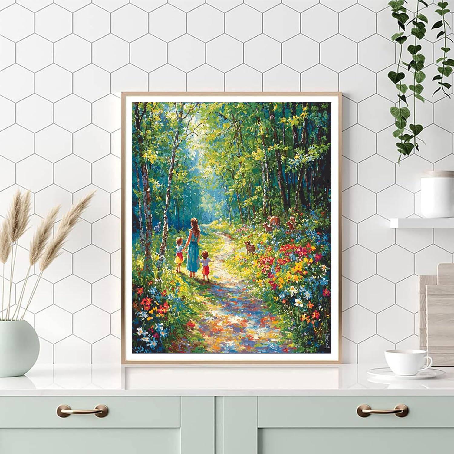 Mommy And Me Adventure Numbered Painting Kits