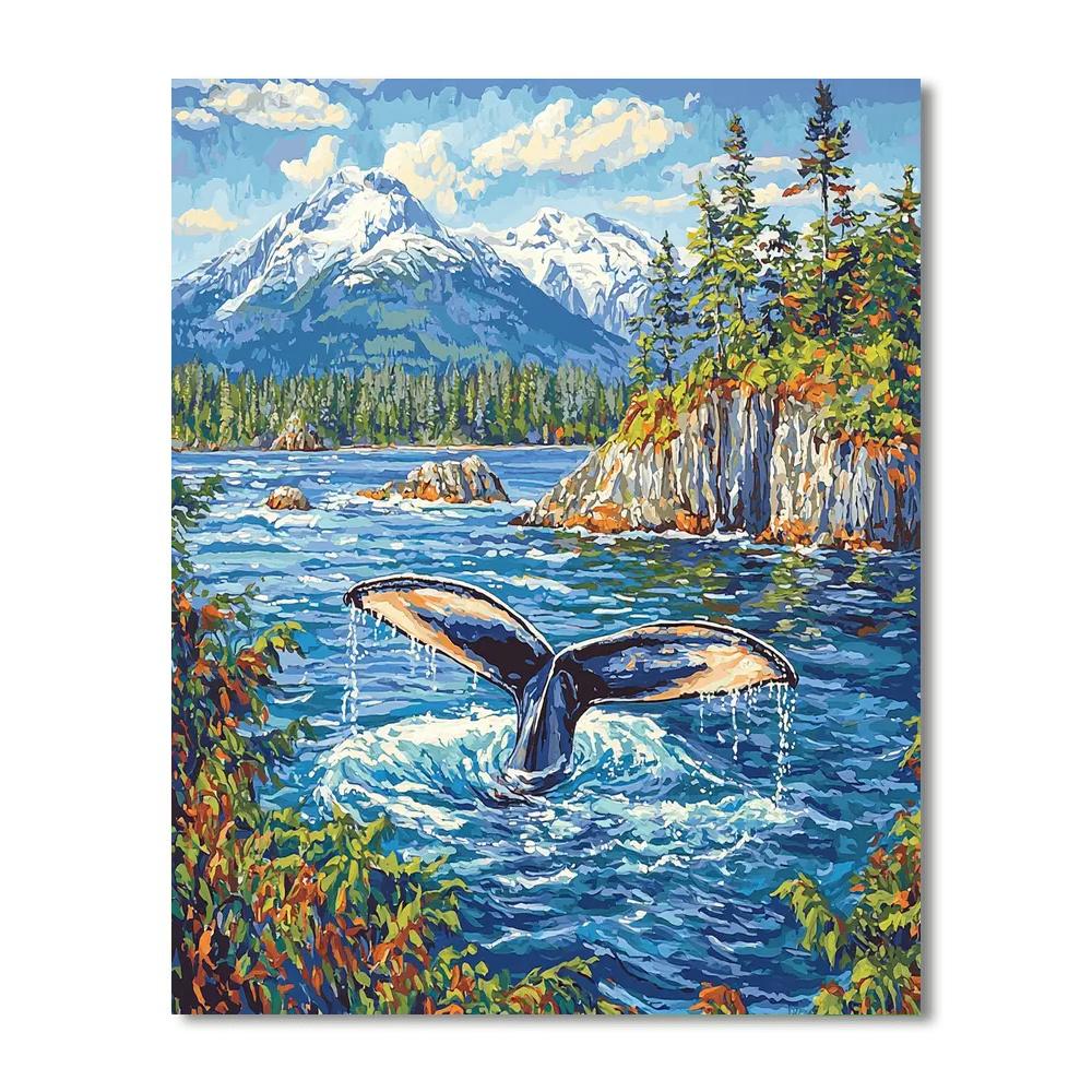 Vancouver Island - Canada Numbered Painting Kits