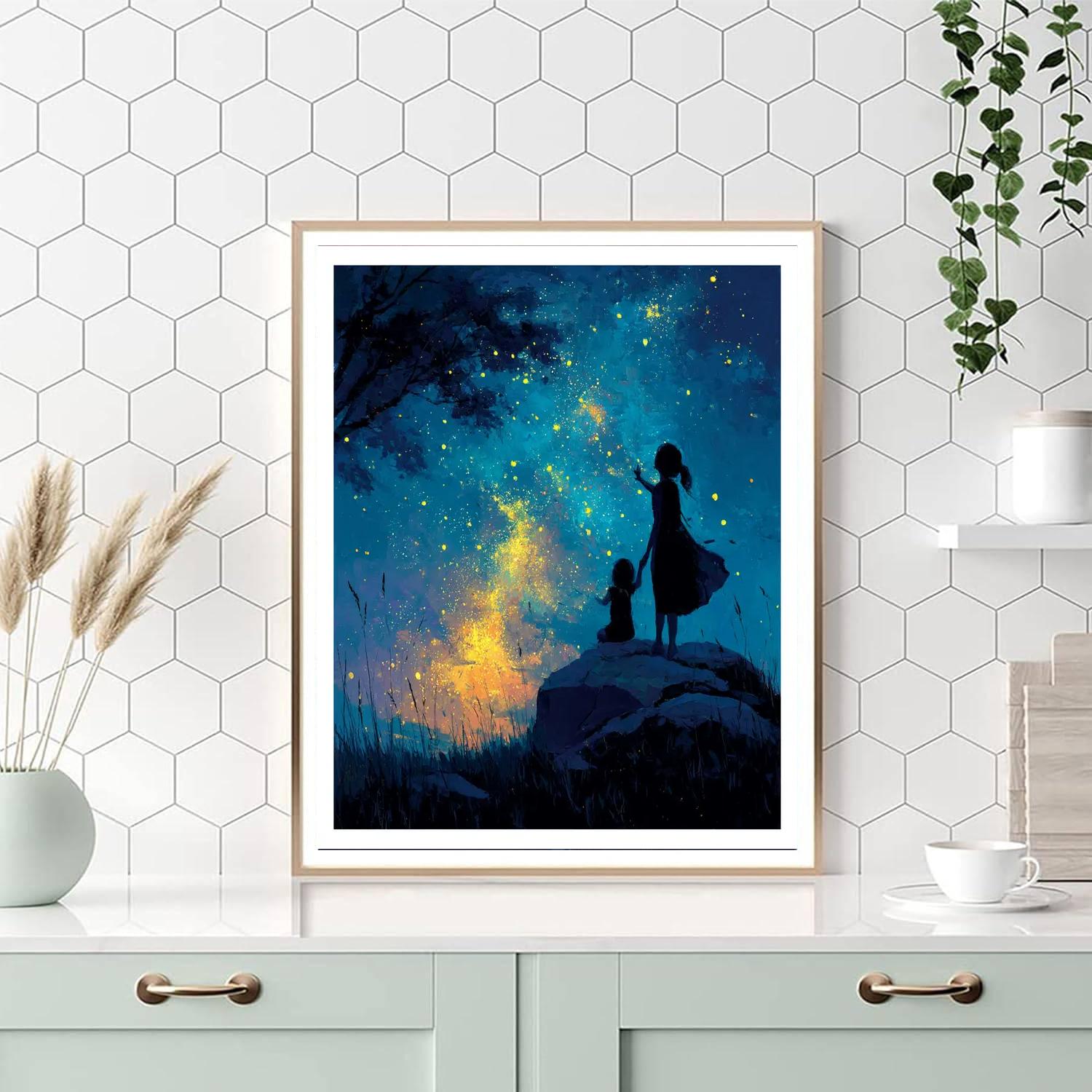 Under The Night Sky Paint By Color