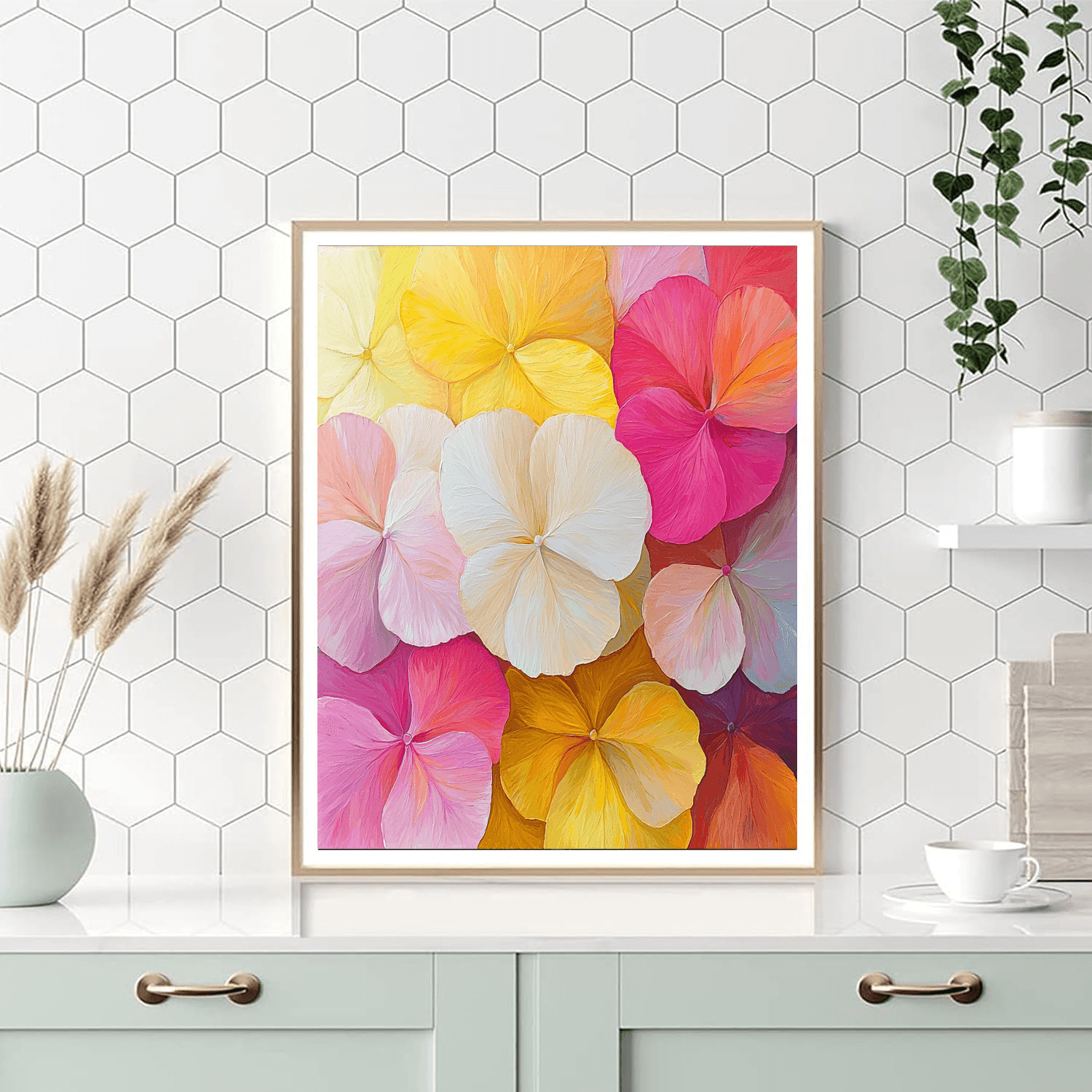 Renoir Inspired Charming Petals  Painting By Numbers Kit