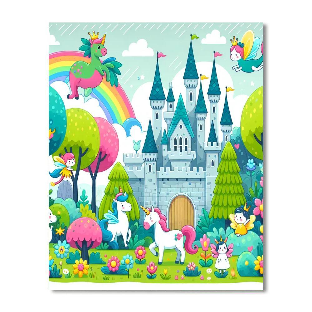 Adventures In Fairytale Land Numbered Painting Kits