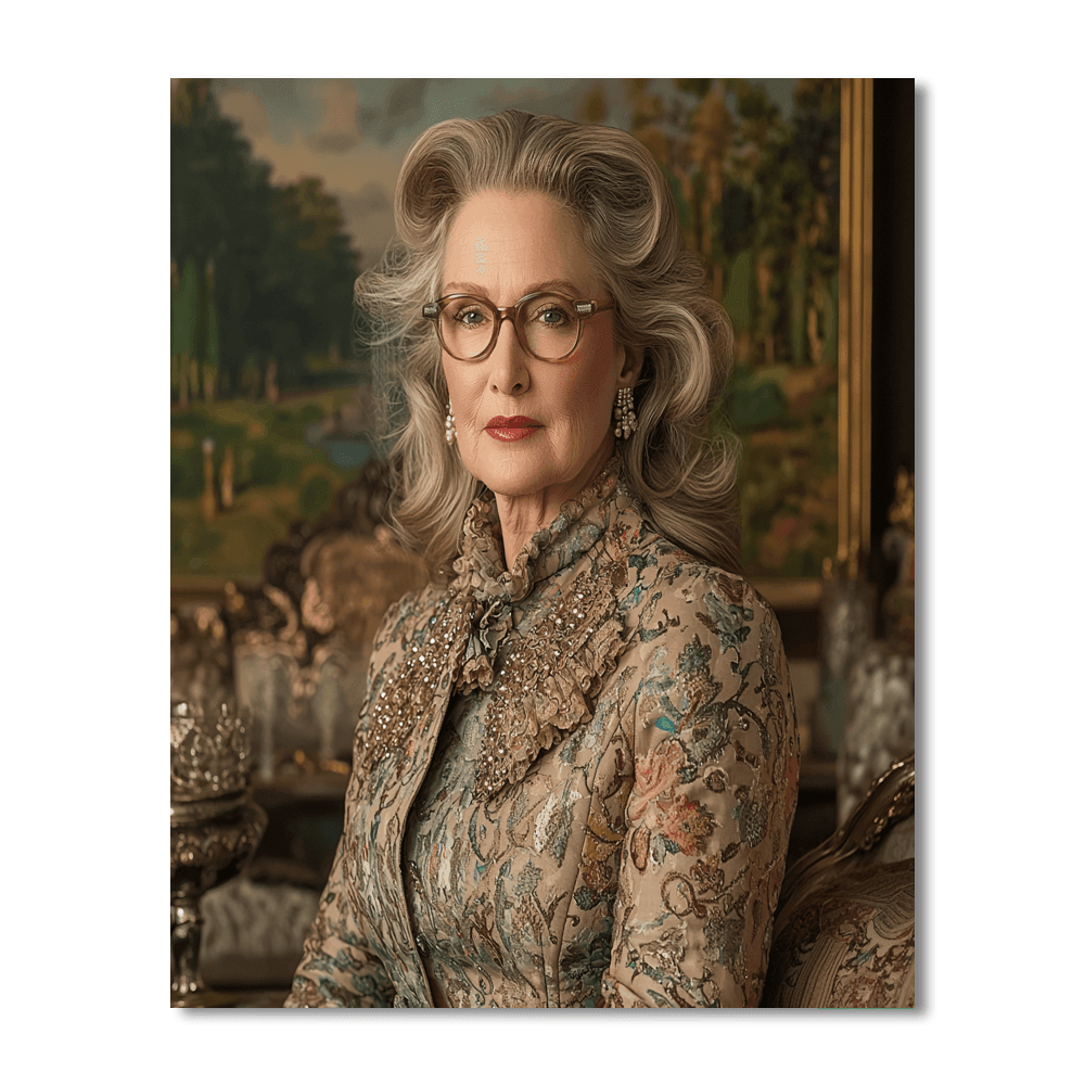 Meryl Streep: The Artistry Of Transformation Paint By Color