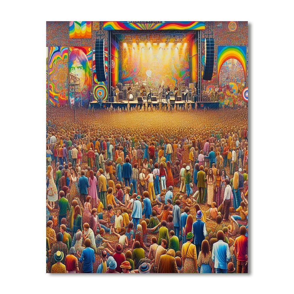 Woodstock - Usa Paint By Numbers Kits
