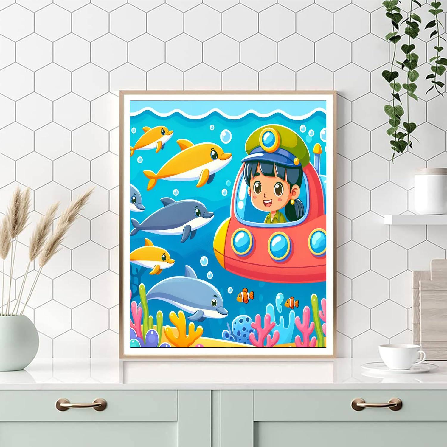 Ocean Explorer Odyssey Painting By Numbers Kit