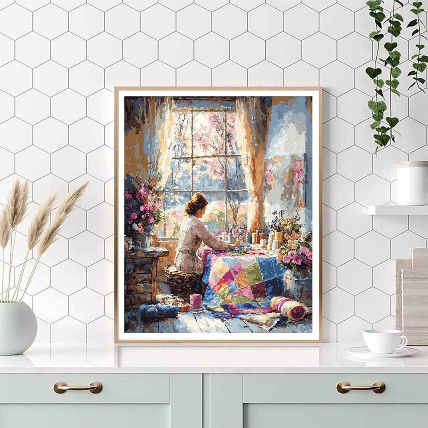 Mom's Magic Touch Paint By Numbers