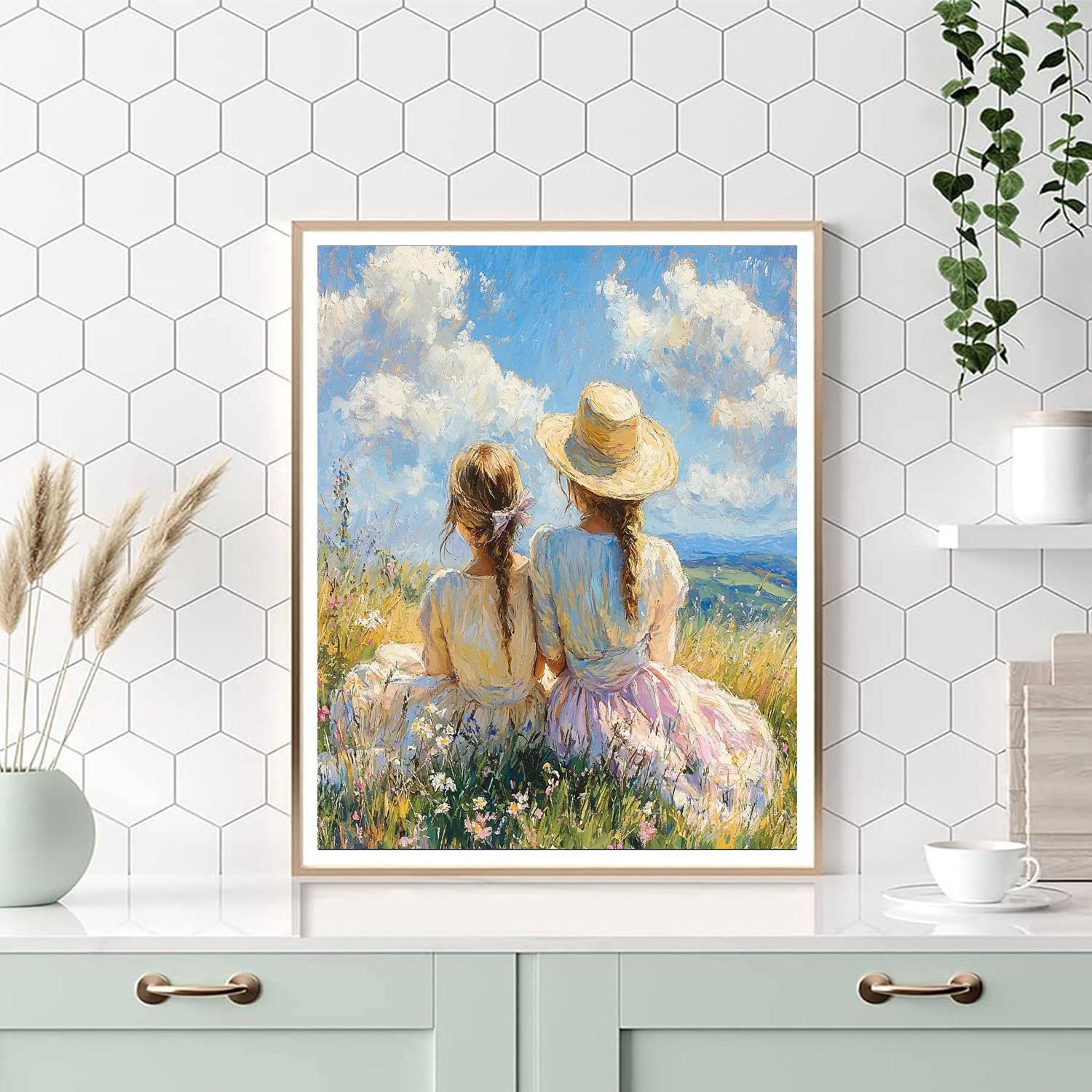 Moments Of Bliss Number Painting