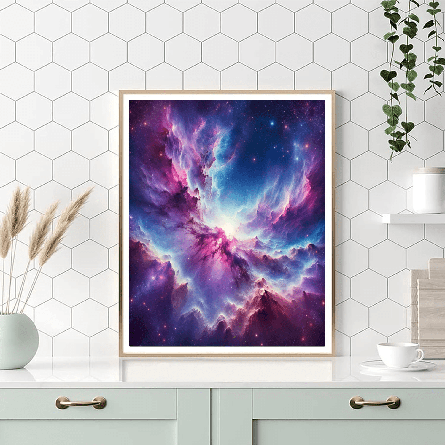 Cosmic Nebula Adventure Paint By Number