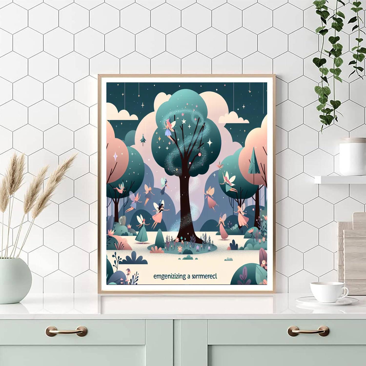 Fairy Woodland Retreat Paint By Number