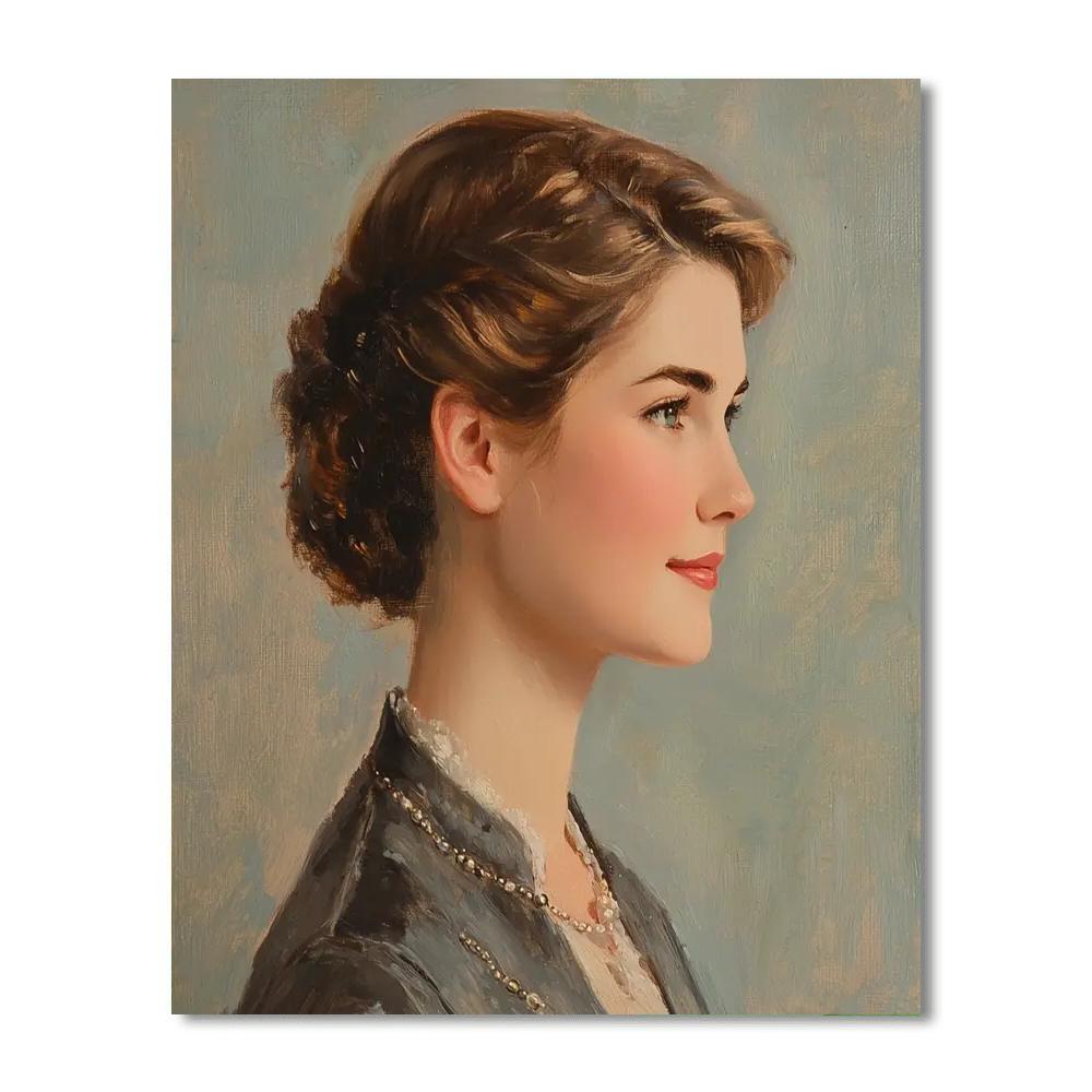 John Singer Sargent Inspired Eternal Elegance  Paint By Numbers