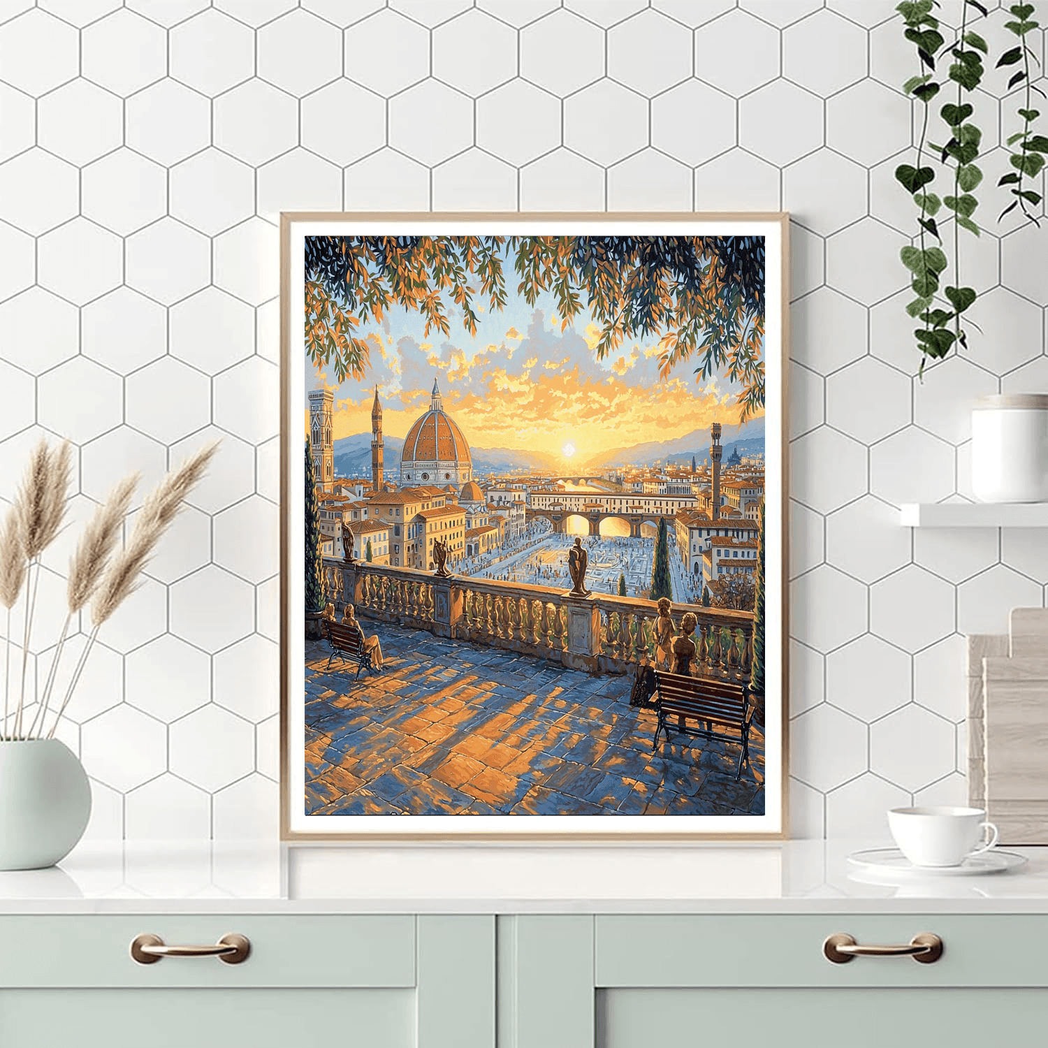 Piazzale Michelangelo - Florence Paint By Numbers