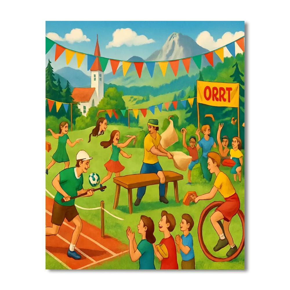 Waldviertler Grand Prix - Austria Paint By Numbers Art