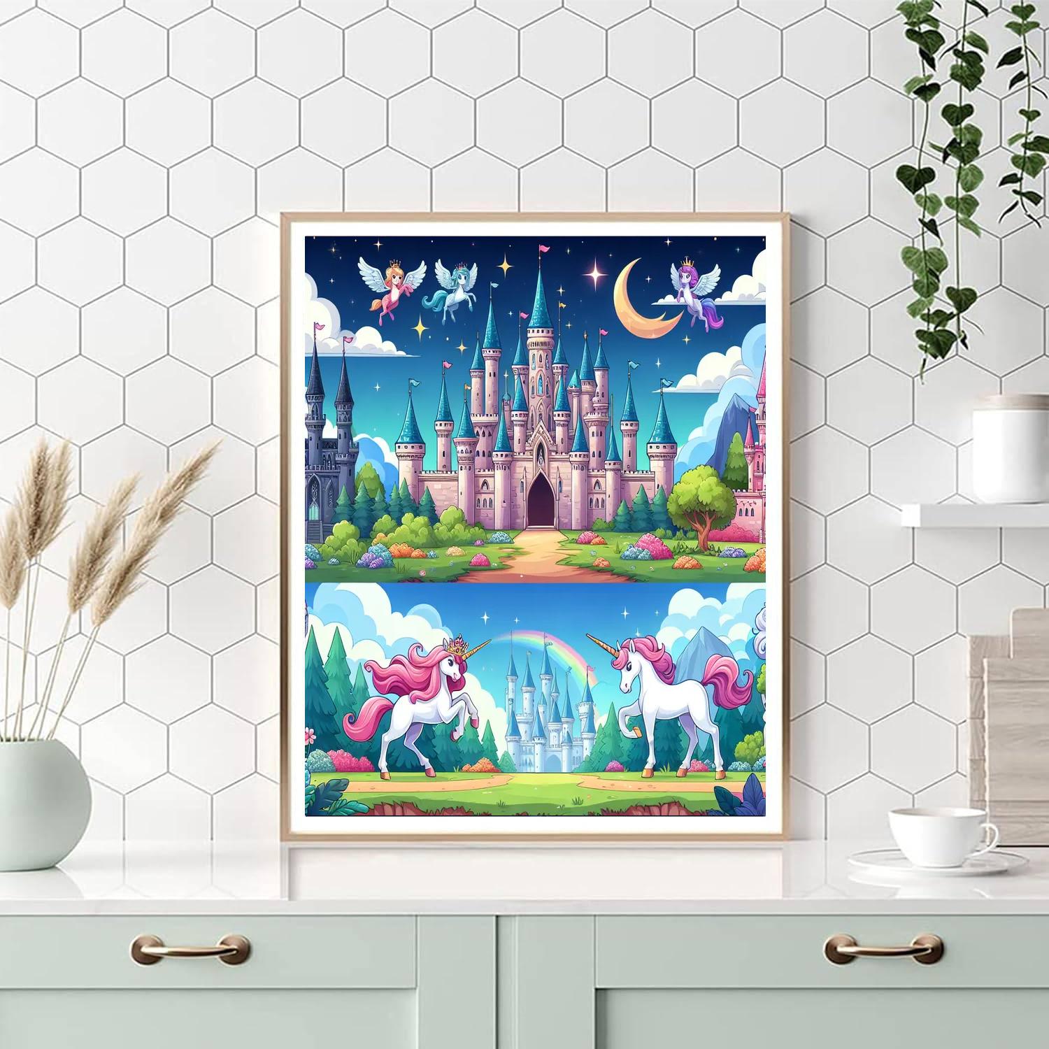 Fairy Tale Kingdom Wonders DIY Paint By Numbers