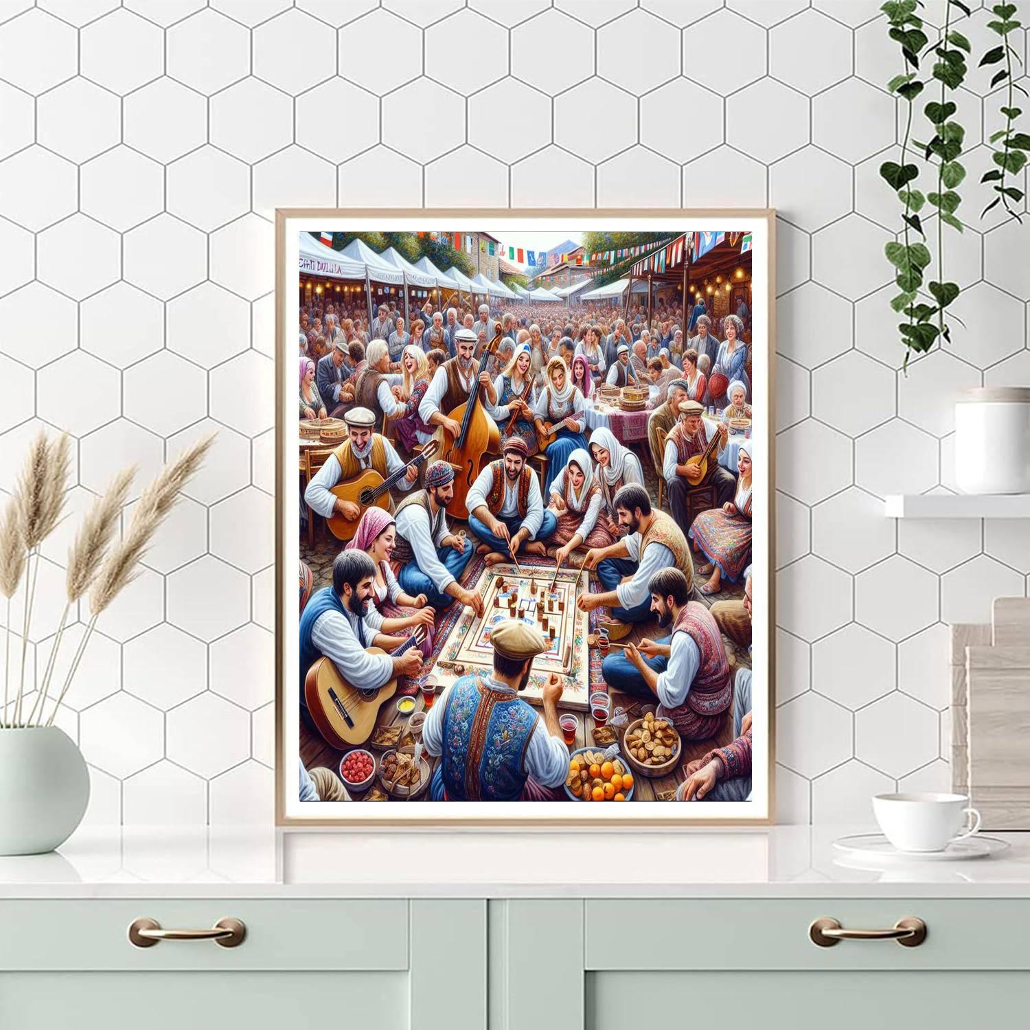 Giochi Della Tradizione - Italy Paint By Numbers Kits