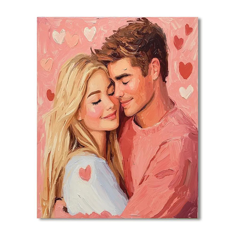 A Heart Full Of Love Painting By Numbers Kit