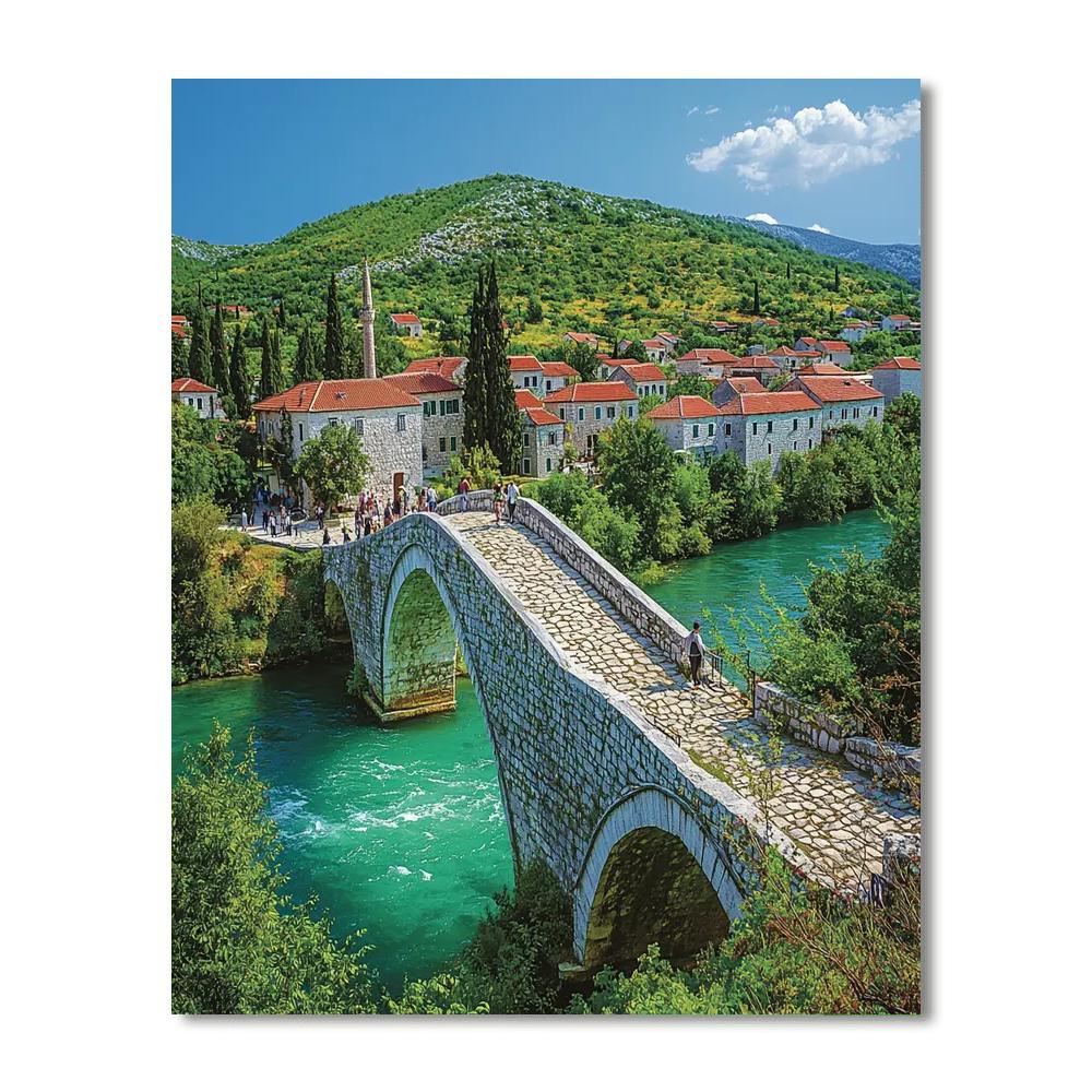 Stari Most Paint By Color