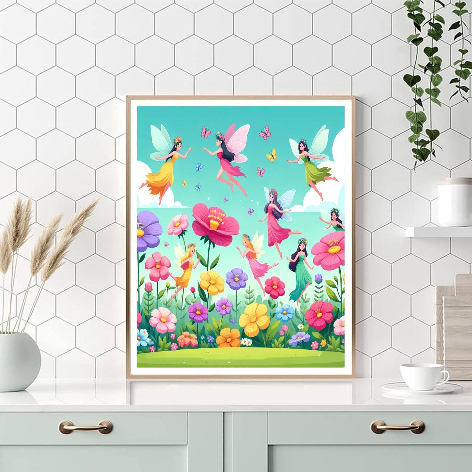 Fairy Garden Fables Painting By Numbers Kit