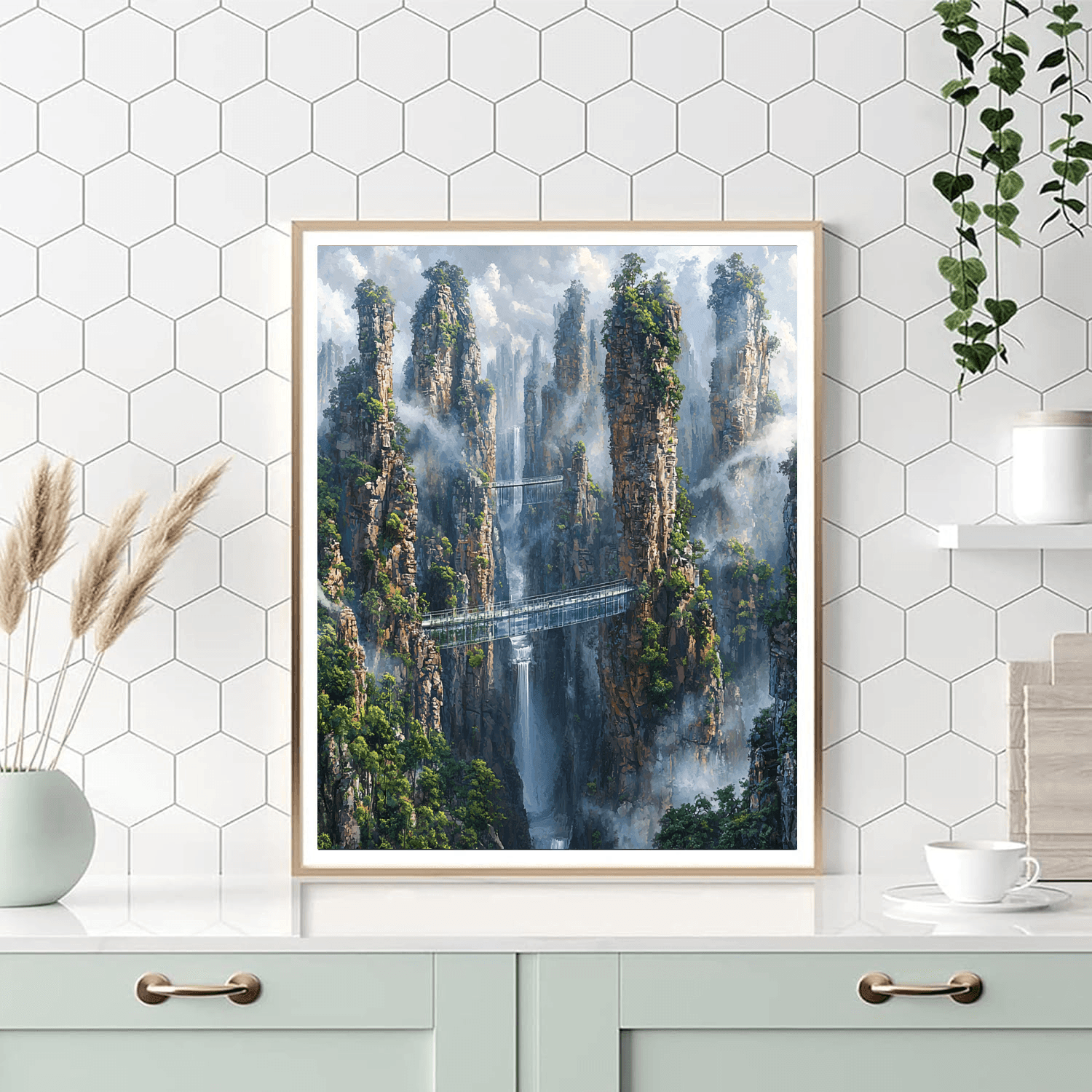 Wulingyuan Scenic Area - Zhangjiajie, China Paint By Number