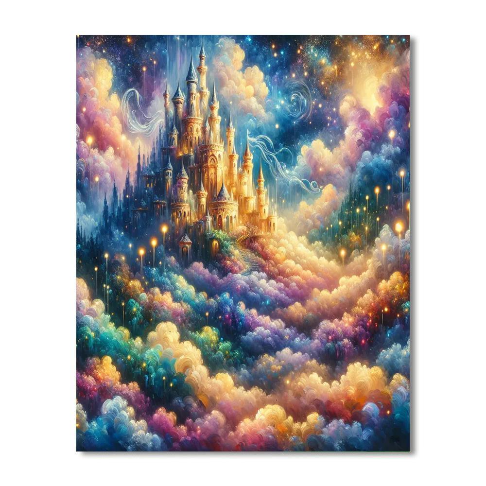 Mystical Castle Numbered Painting Kits