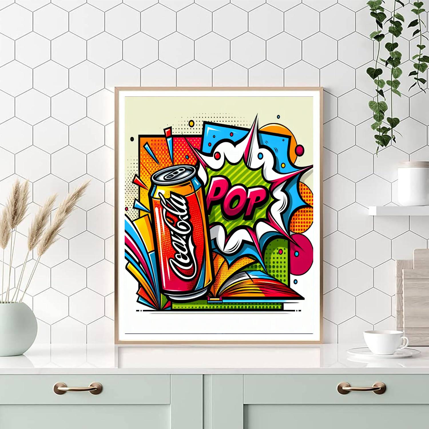 Pop Art Parade Paint By Numbers Art