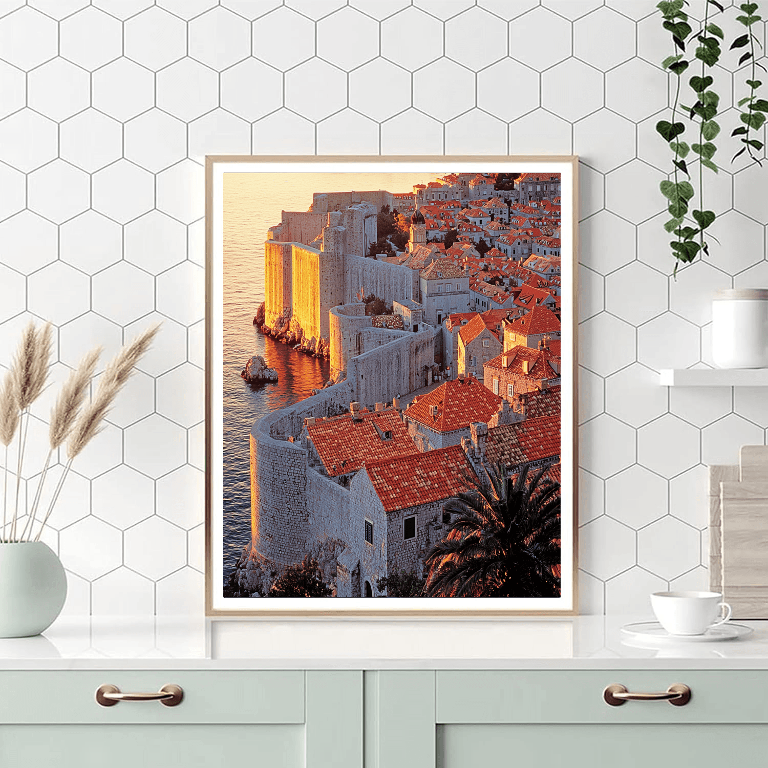 Dubrovnik City Walls - Dubrovnik Paint By Numbers Kits