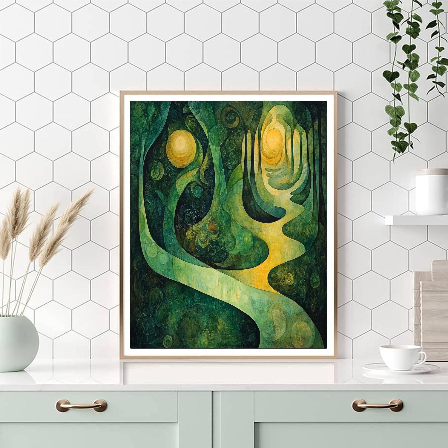 Max Ernst Inspired The Infinite Garden  Painting By Numbers Kit