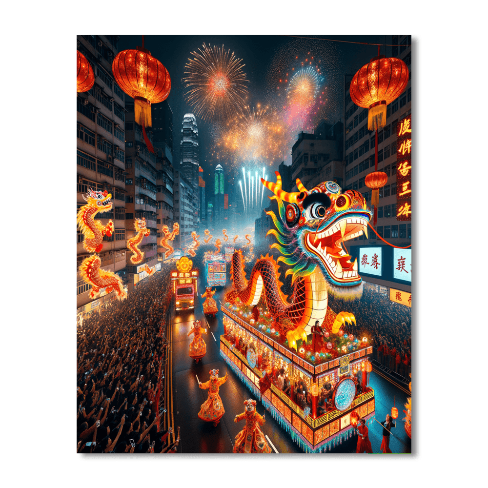 Chinese New Year - Hong Kong Number Painting