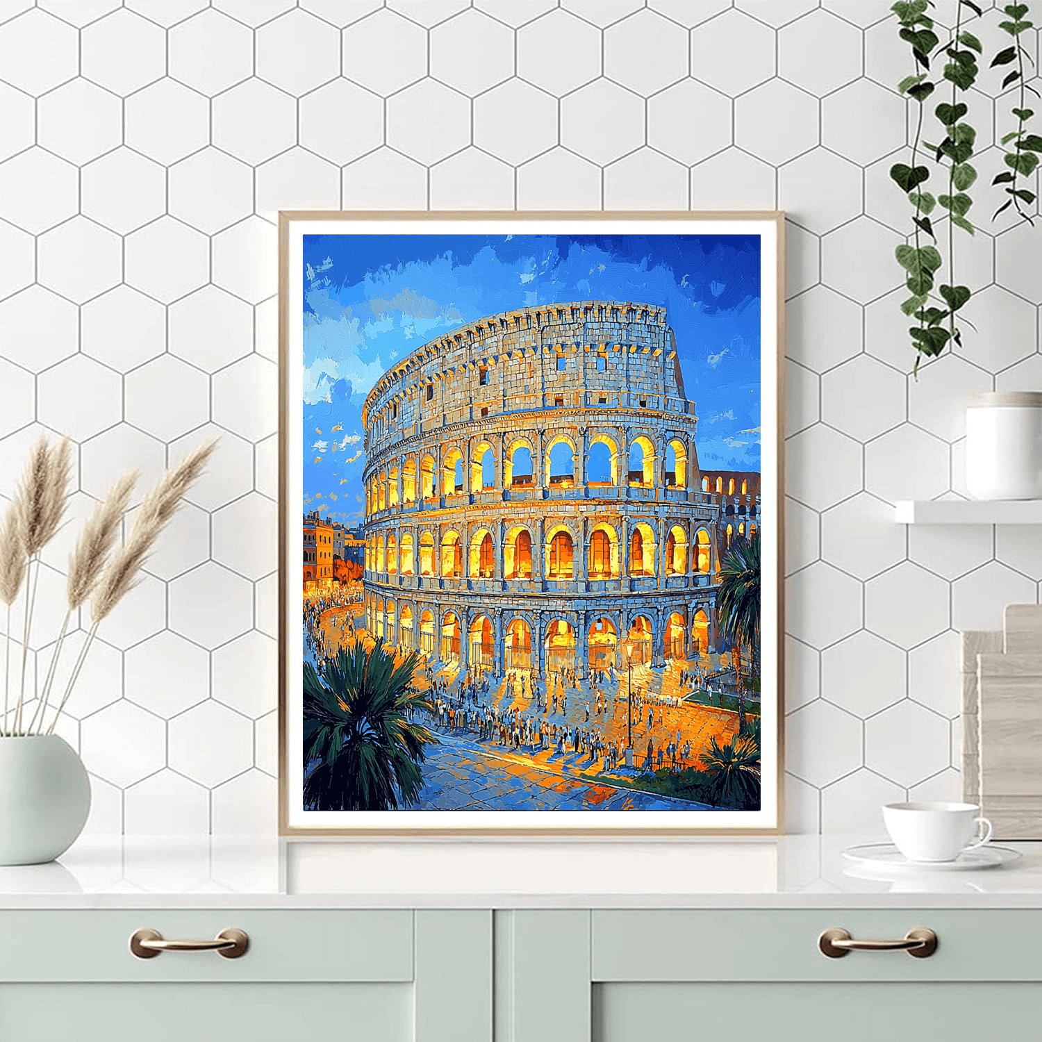 The Colosseum Paint By Numbers