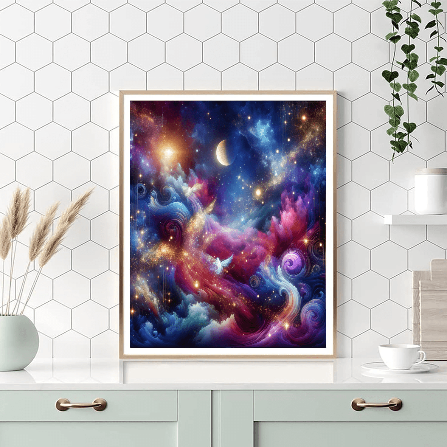 Dreamy Celestial Patterns Paint By Numbers