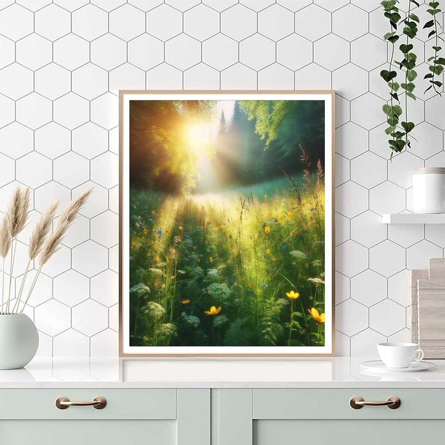 Hazy Summer Day Painting Number Kit