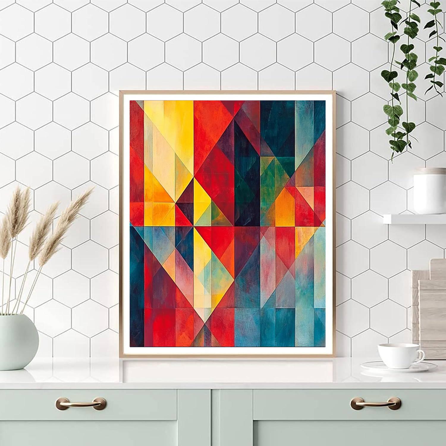 Paul Cézanne Inspired Vibrant Solitude  Paint By Numbers Kits