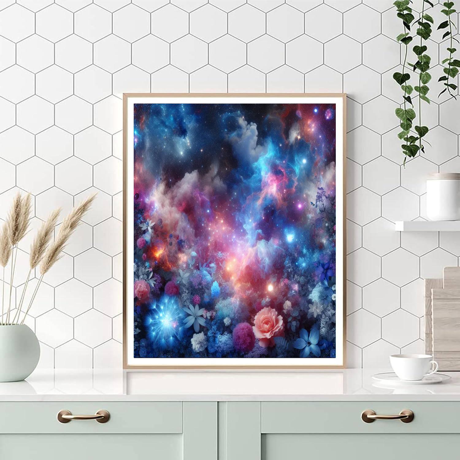 Ethereal Celestial Garden Numbered Painting Kits