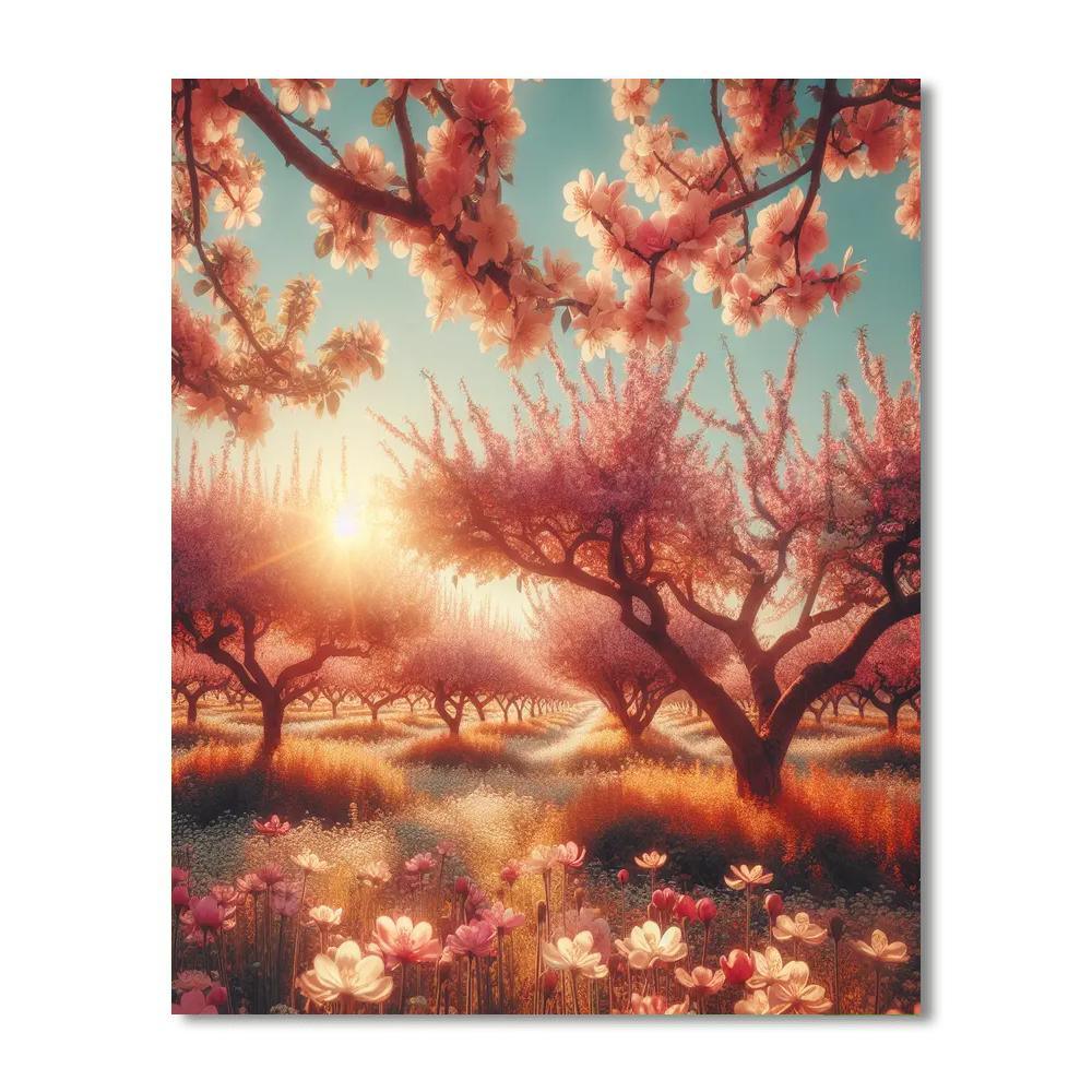 Orchard Blossom Reverie Paint By Numbers Kits