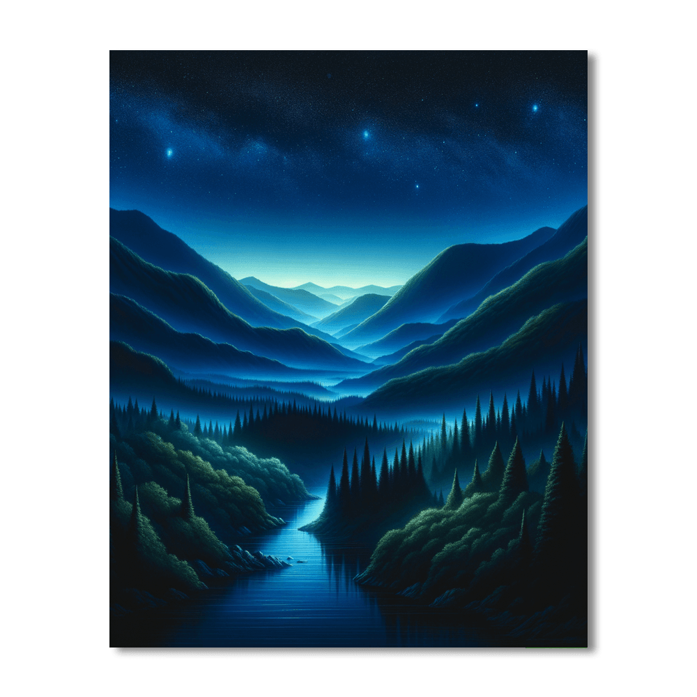 Starlit Wilderness Painting By Numbers Kit