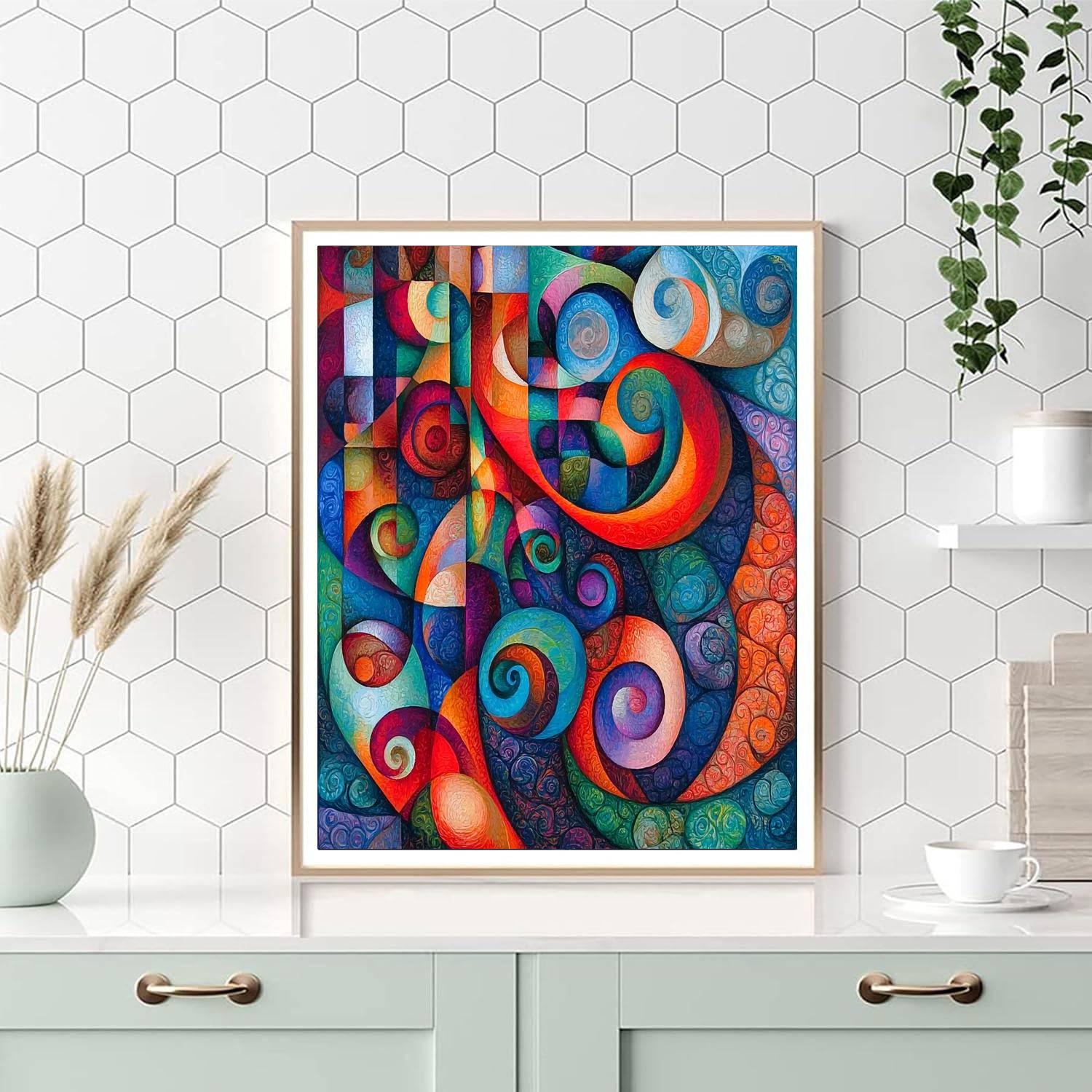 Frida Kahlo Inspired Inner Cosmos  Painting By Numbers Kit