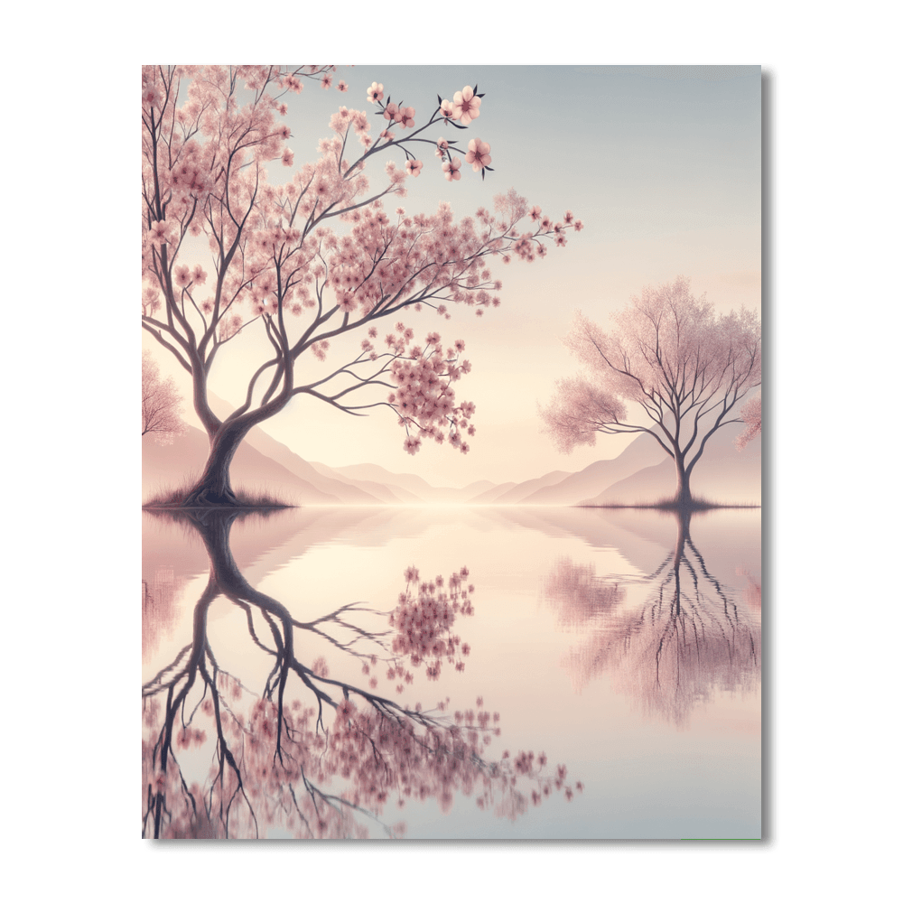 Serene Zen Landscape DIY Paint By Numbers