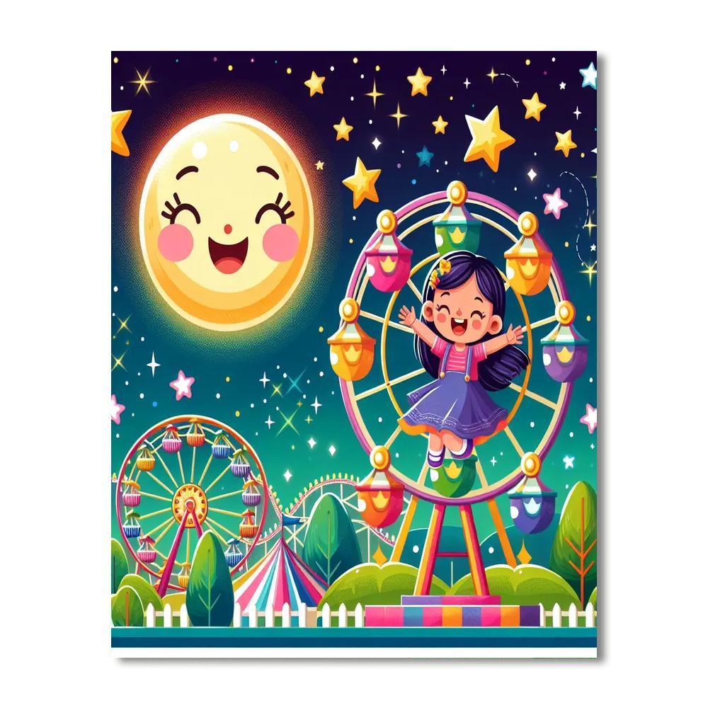 Magic Carnival Under The Stars Paint By Numbers Kits