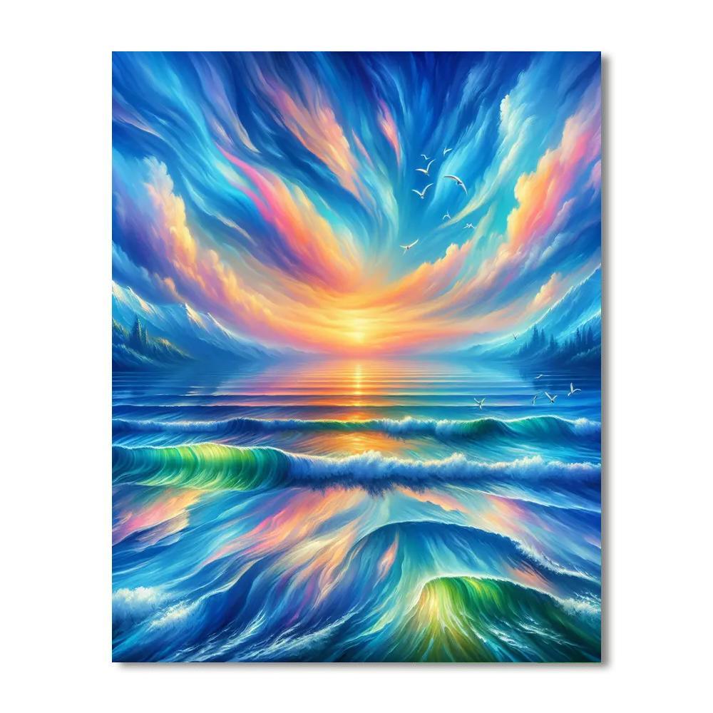 Oceanic Dreams Symphony Paint By Numbers Art