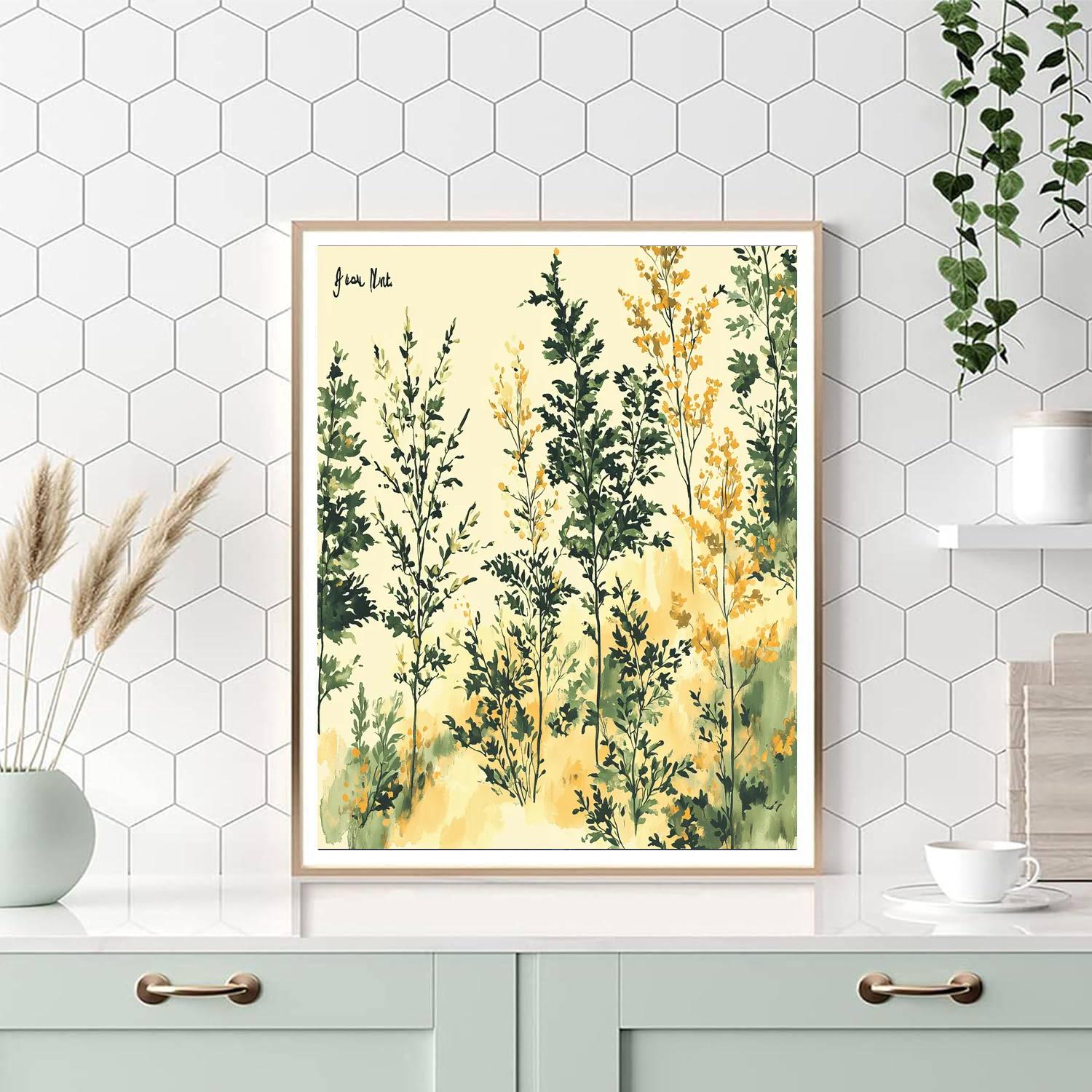 Leonardo Da Vinci Inspired Secrets Of The Forest  Paint By Number