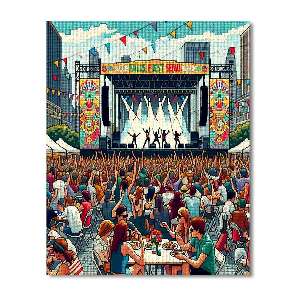South By Southwest Festival Paint By Numbers Kits