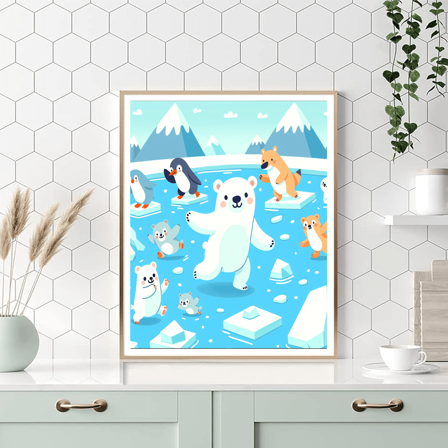 Polar Playtime Pals Paint By Numbers Kits