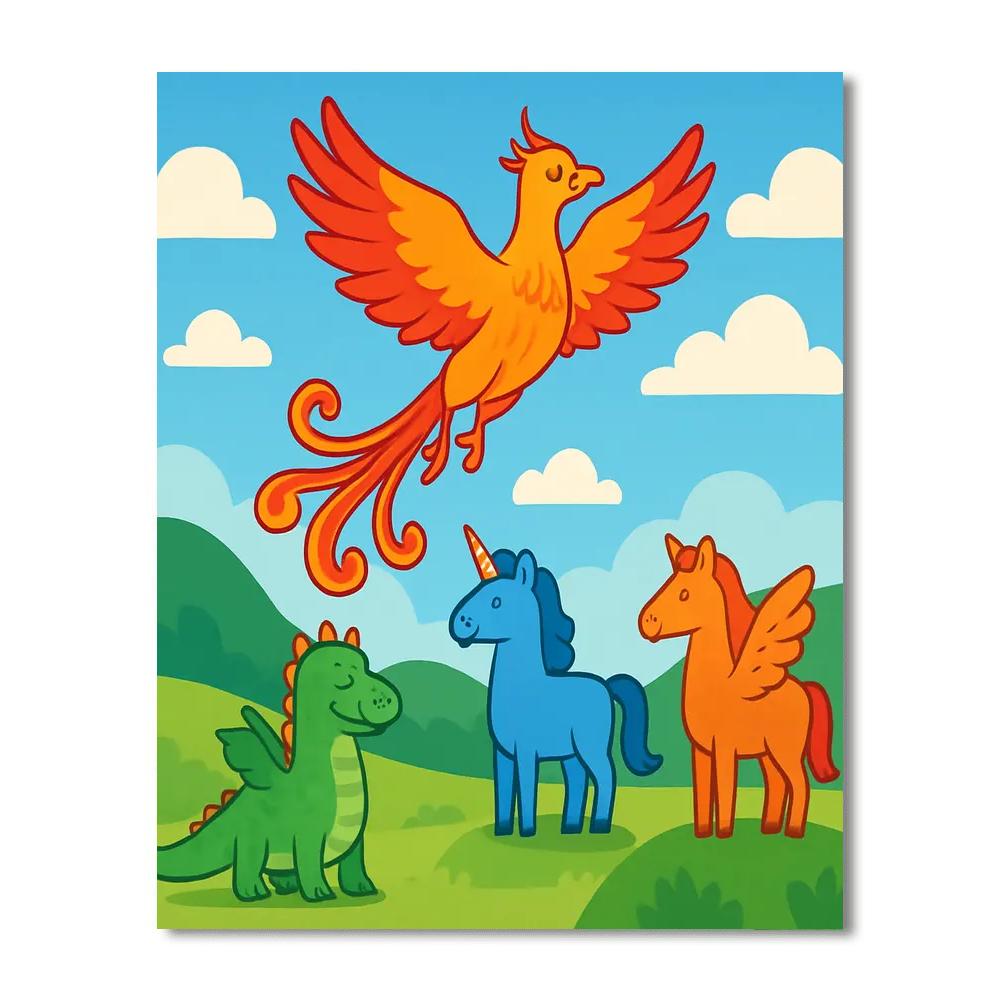 Exploring Ancient Myths Paint By Numbers