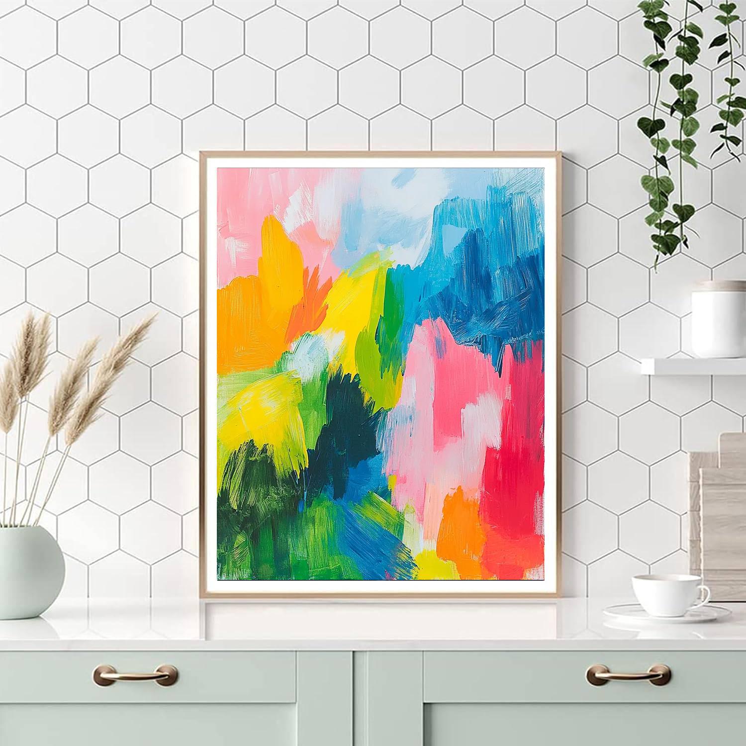 Edgar Degas Inspired Spectrum Of Serenity  Paint By Numbers Art