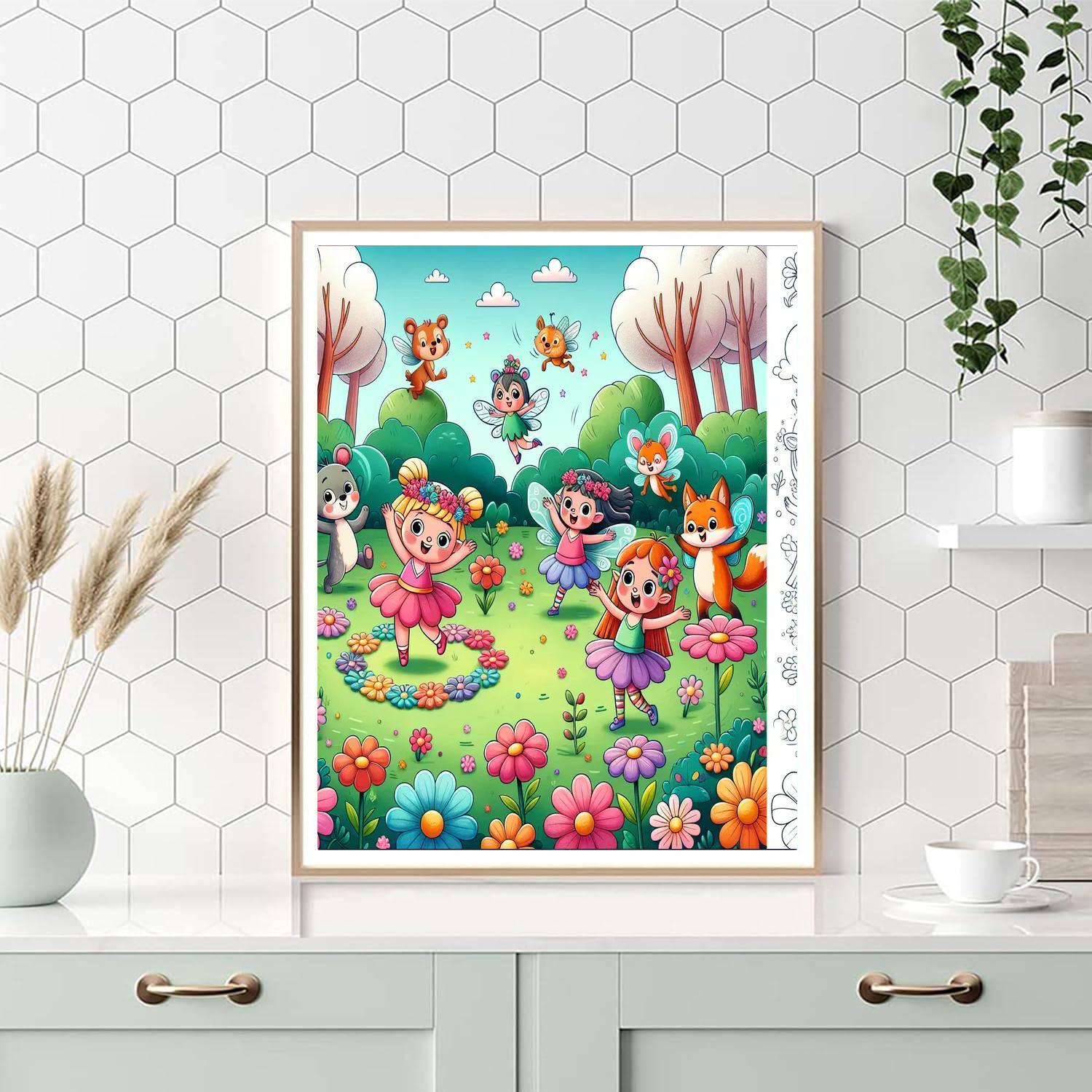 Fantastic Fairy Forest Paint By Color