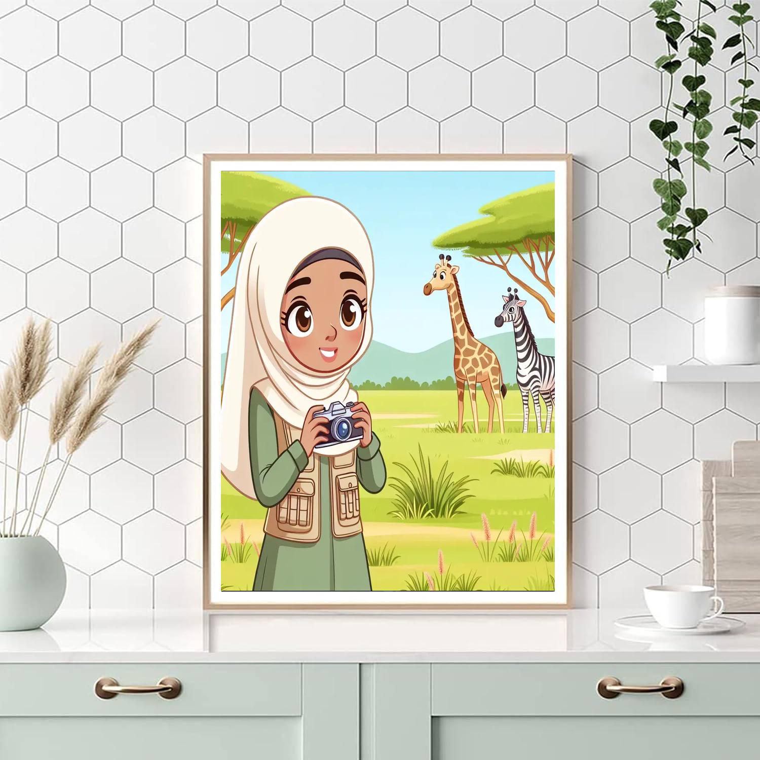 Savannah Wildlife Safari Paint By Numbers Kits